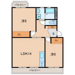 ファーストシティ市川の物件間取画像